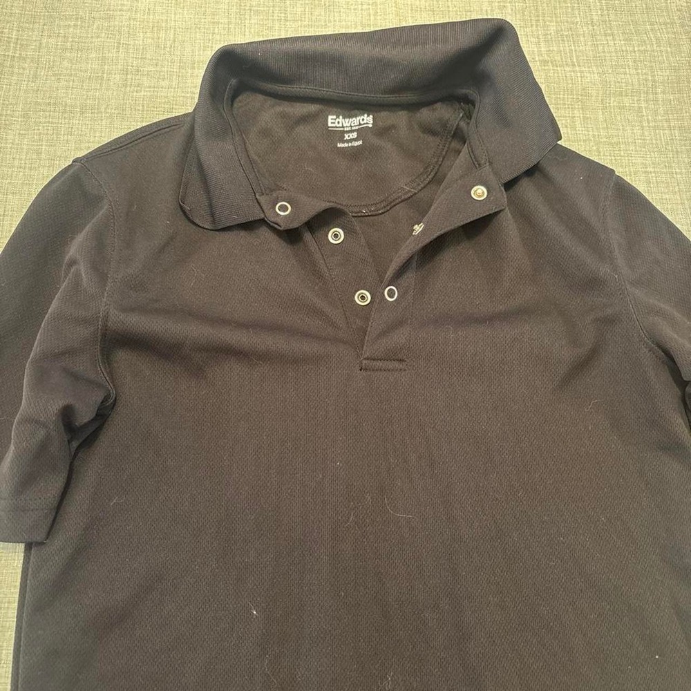 XXS Black Polo
